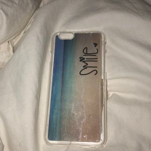 beach “smile” iPhone case